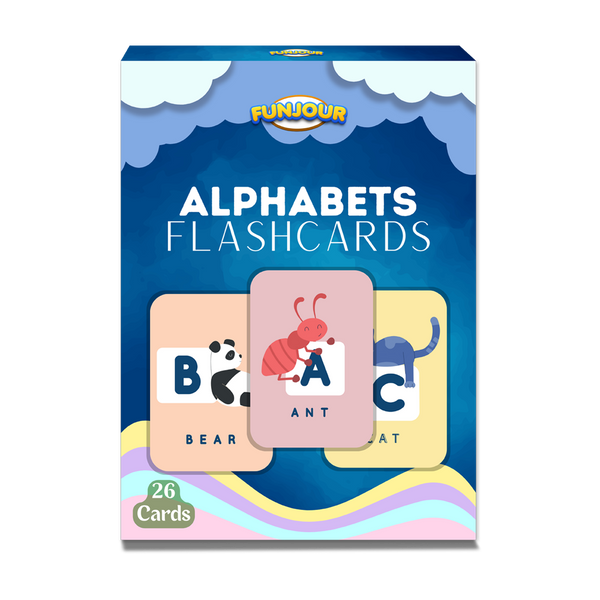 Alphabets Flash Cards for Kids Early Learning | Easy & Fun Way of Learning 1 Year to 6 Years Babies Smart Toys