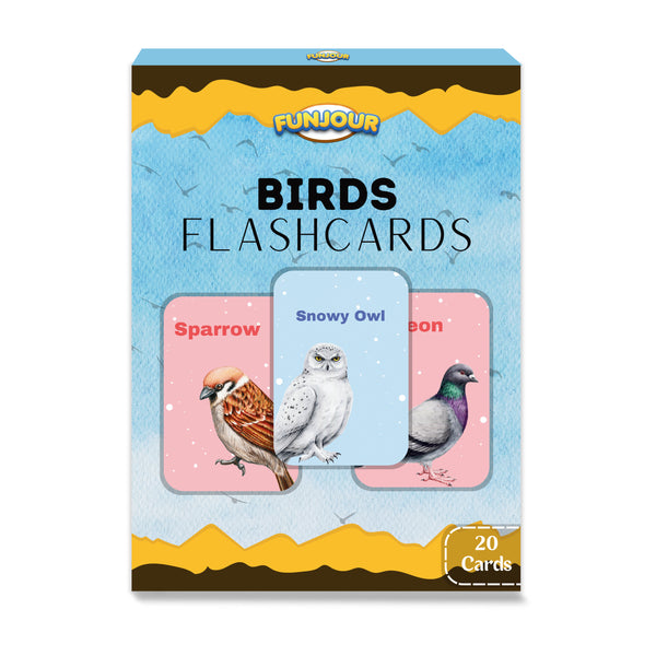 Birds Flash Cards for Kids Early Learning | Easy & Fun Way of Learning 1 Year to 6 Years Babies Smart Toys