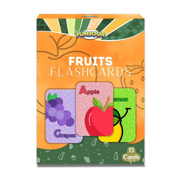 Fruits Flash Cards for Kids Early Learning | Easy & Fun Way of Learning 1 Year to 6 Years Babies Smart Toys